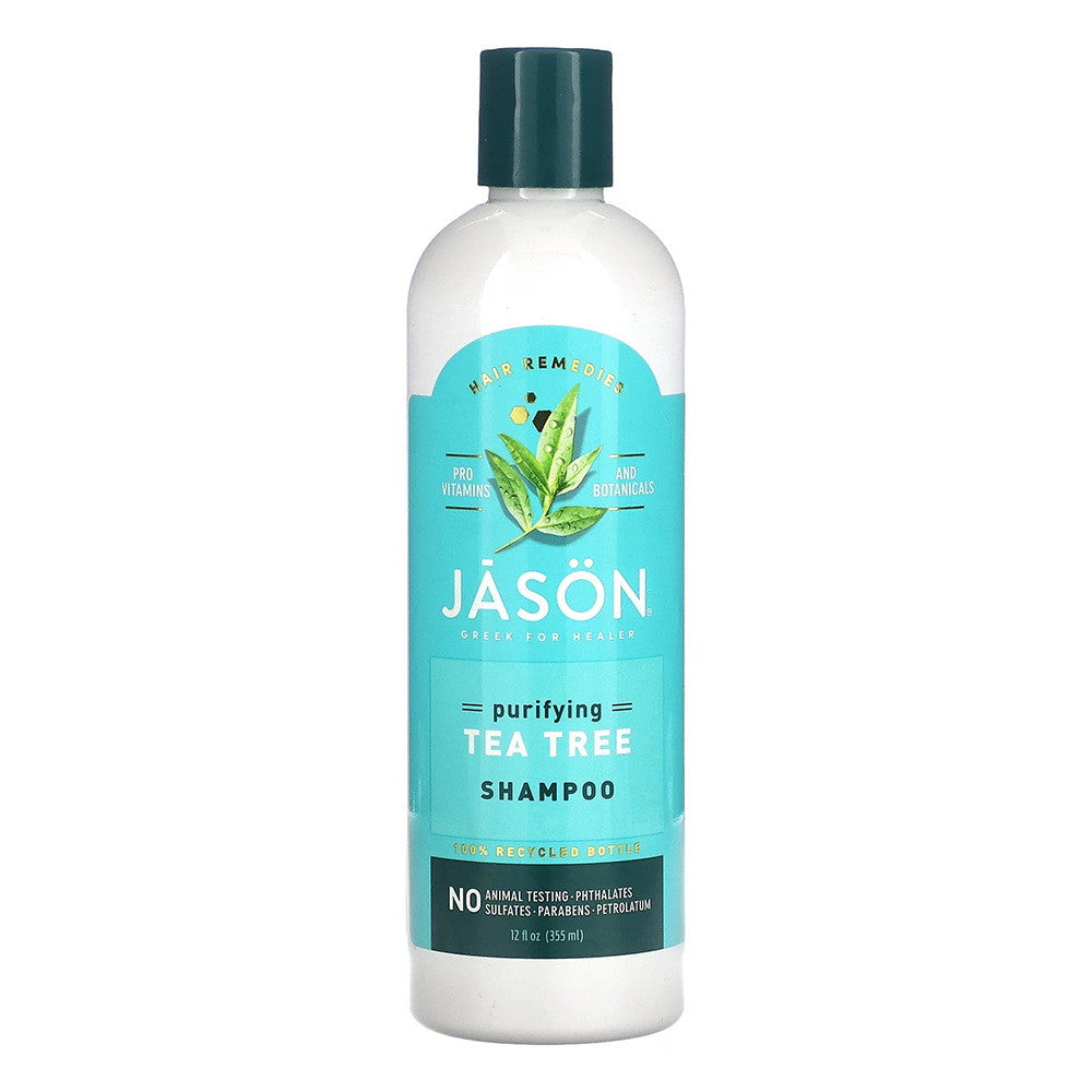 Jason Purifying Tea Tree Shampoo, 12 Oz